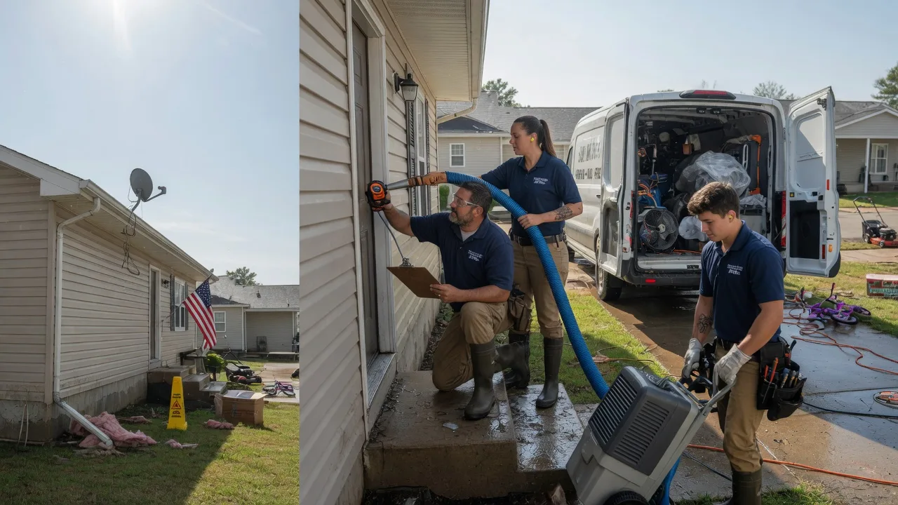 Ceiling Water Damage Restoration in Plainfield, MA near me